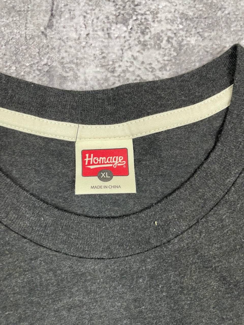 Homage Homage Angry Runs Men Graphic T- Shirt Grey Size XL Size US XL / EU 56 / 4 - 3 Thumbnail
