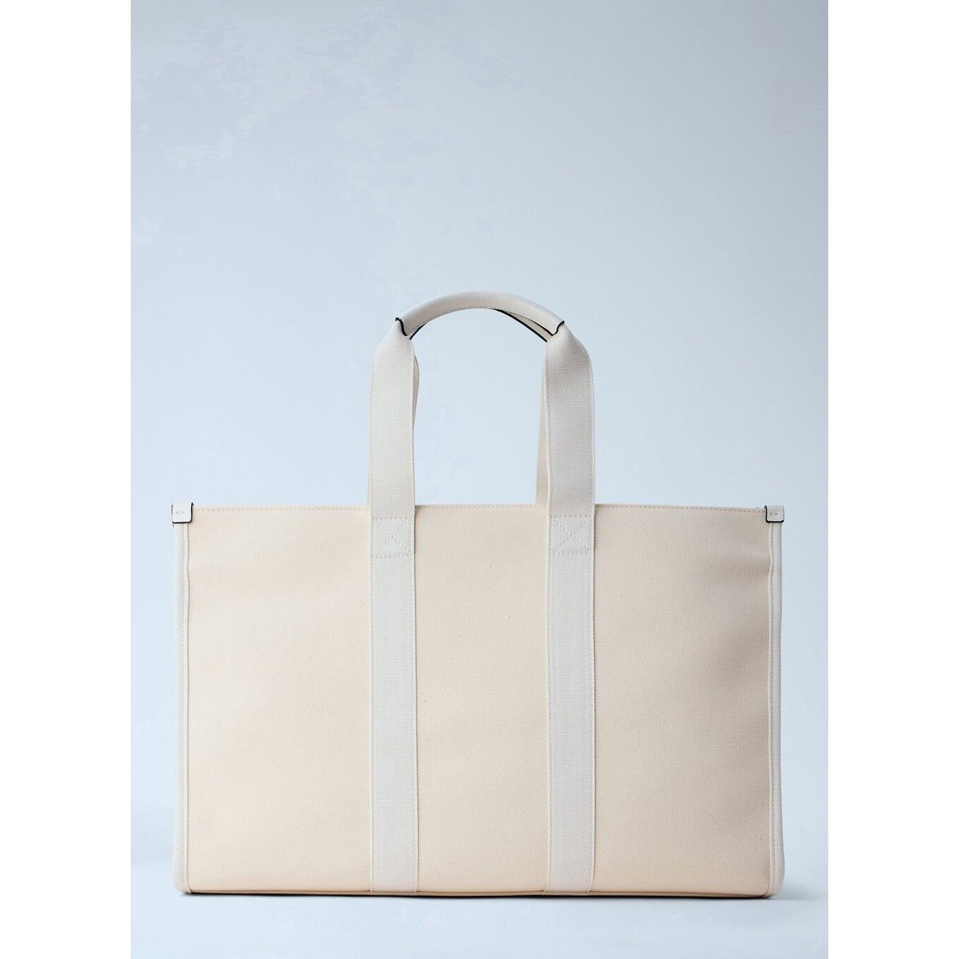 Moncler MONCLER Canvas White Tote Bag New Size ONE SIZE - 3 Thumbnail
