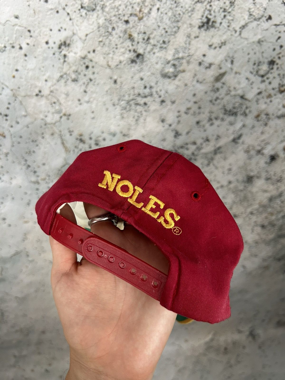 MLB Vintage FSU Florida State University Cap 90s USA Rare Size ONE SIZE - 3 Thumbnail