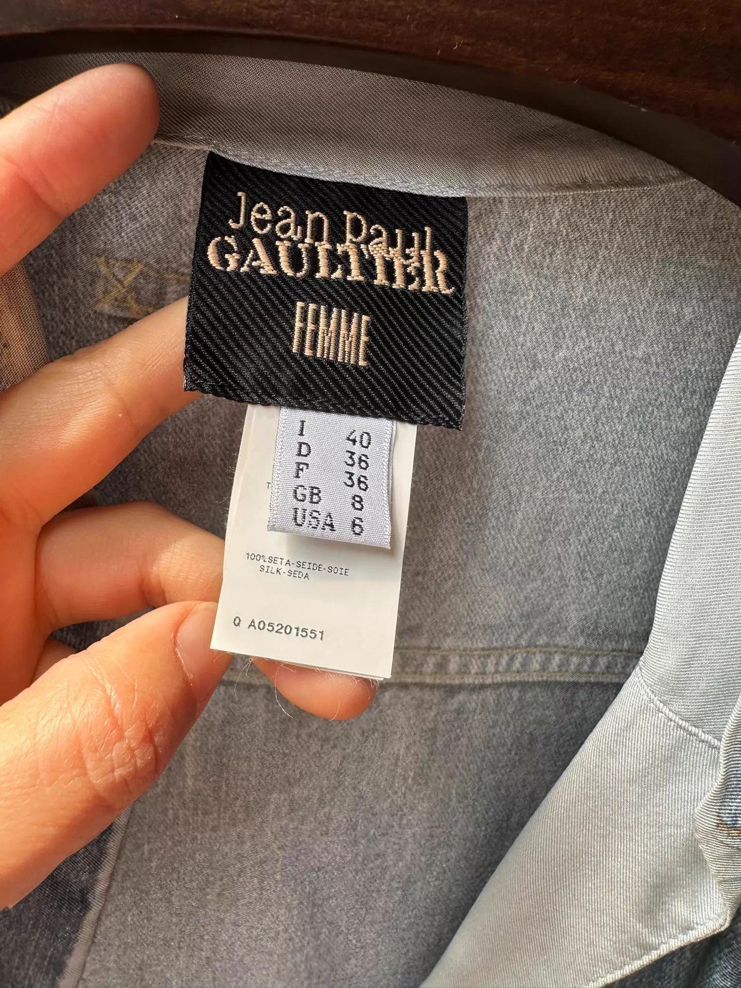Jean Paul Gaultier Jean Paul Gaultier Women's Denim Jackets (95 New) Iconic Size S / US 4 / IT 40 - 4 Thumbnail