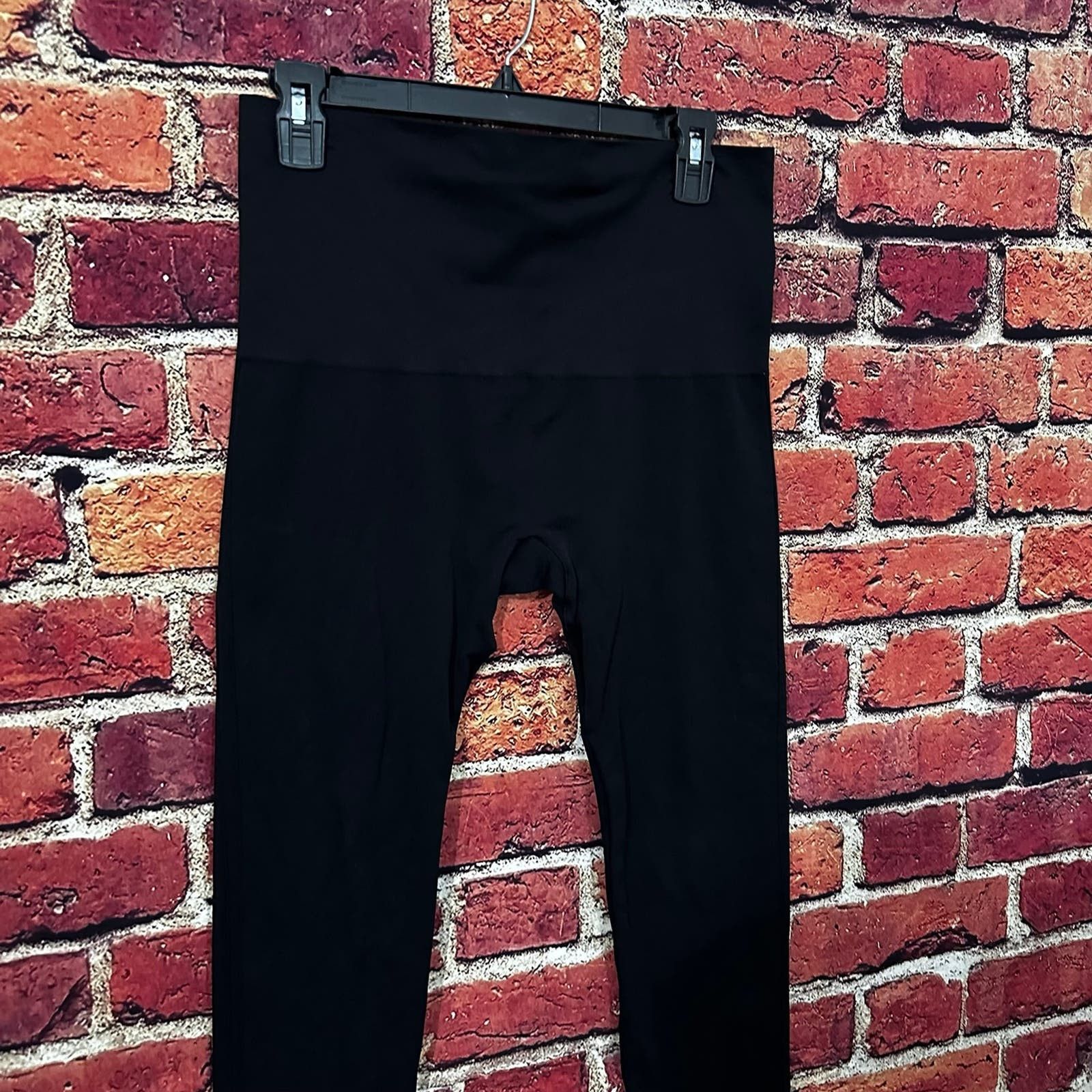 Spanx Black SPANX seamless leggings Size 38" / US 16 / IT 52 - 2 Thumbnail