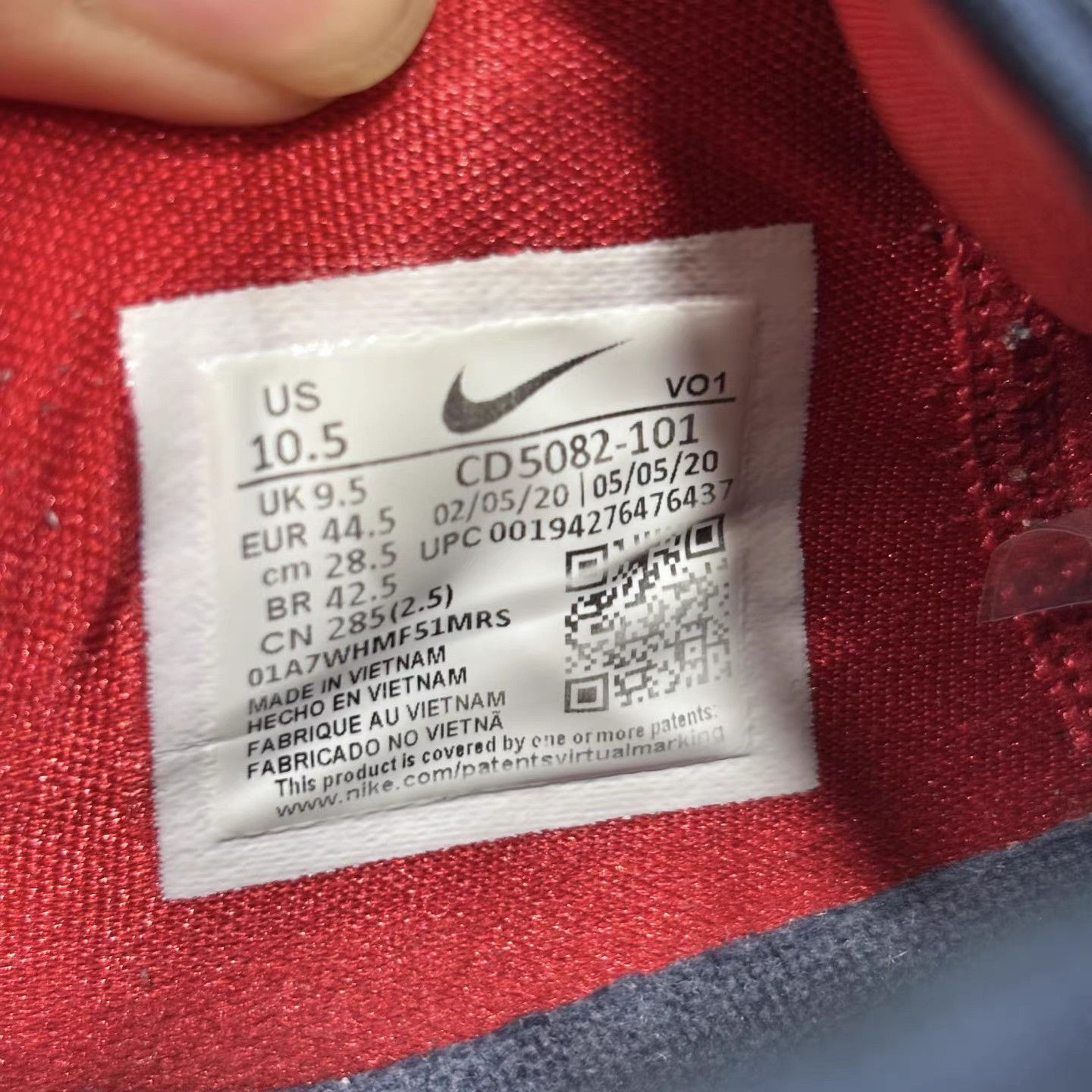 Nike Nike PG4 USA Basketball Shoes K15 Size US 11.5 / EU 44-45 - 9 Thumbnail
