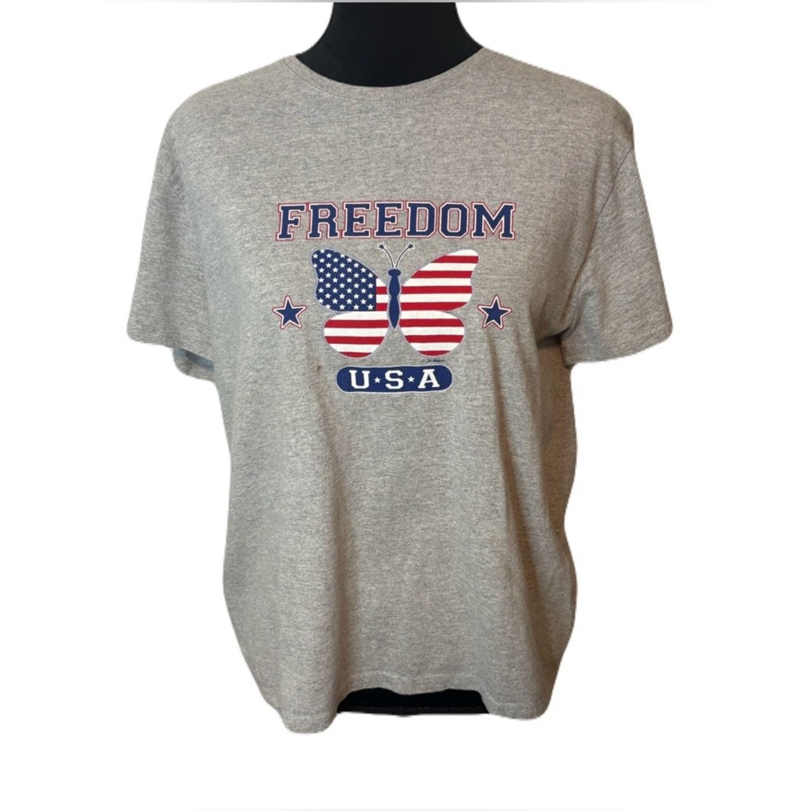 Other (No Brand) Freedom USA Graphic Tee: Best for Size L/XL Size L / US 10 / IT 46 - 1 Thumbnail
