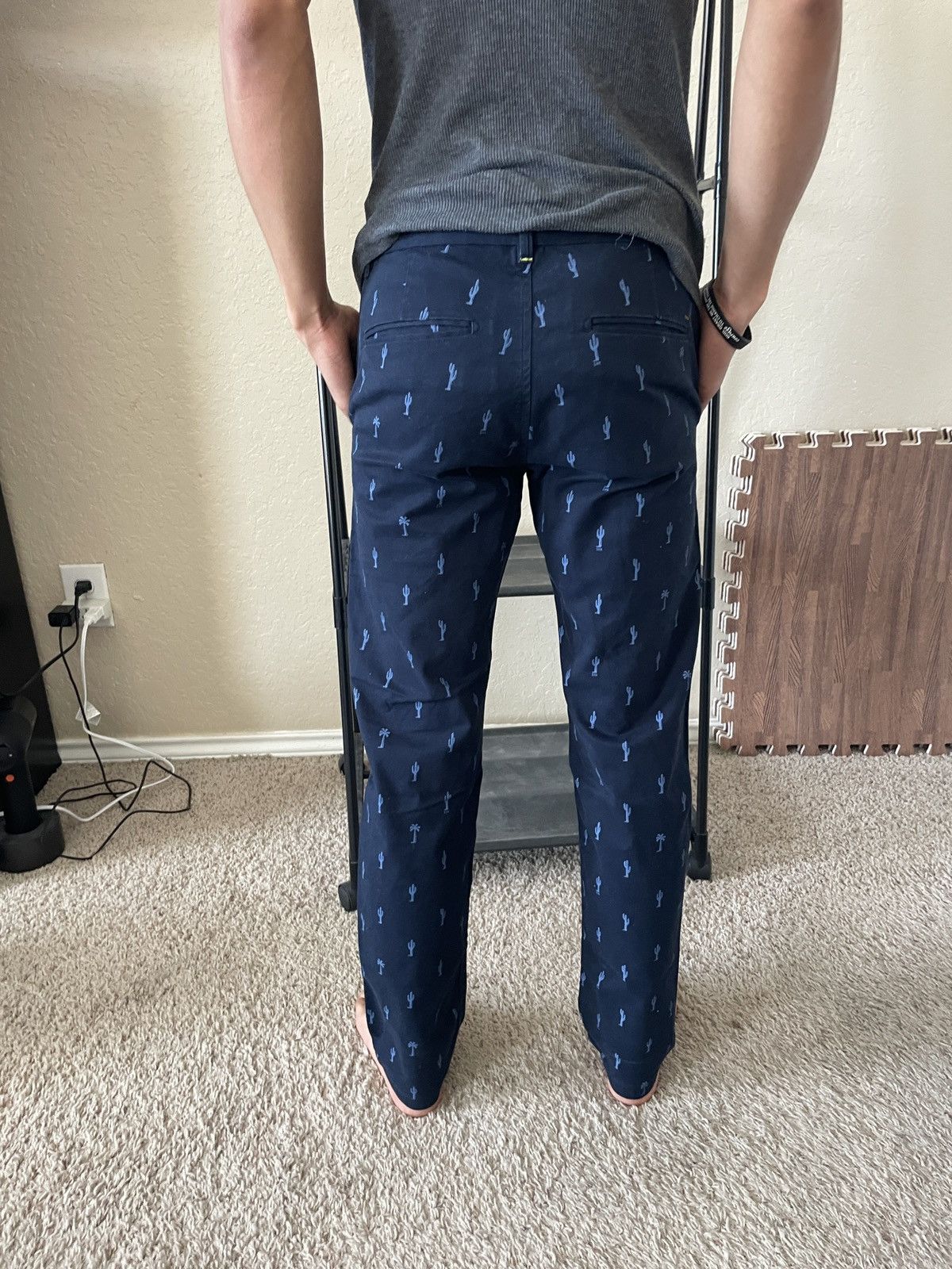 Scotch & Soda Wanderer Cactus & Palms FF trousers Size US 28 / EU 44 - 5 Thumbnail