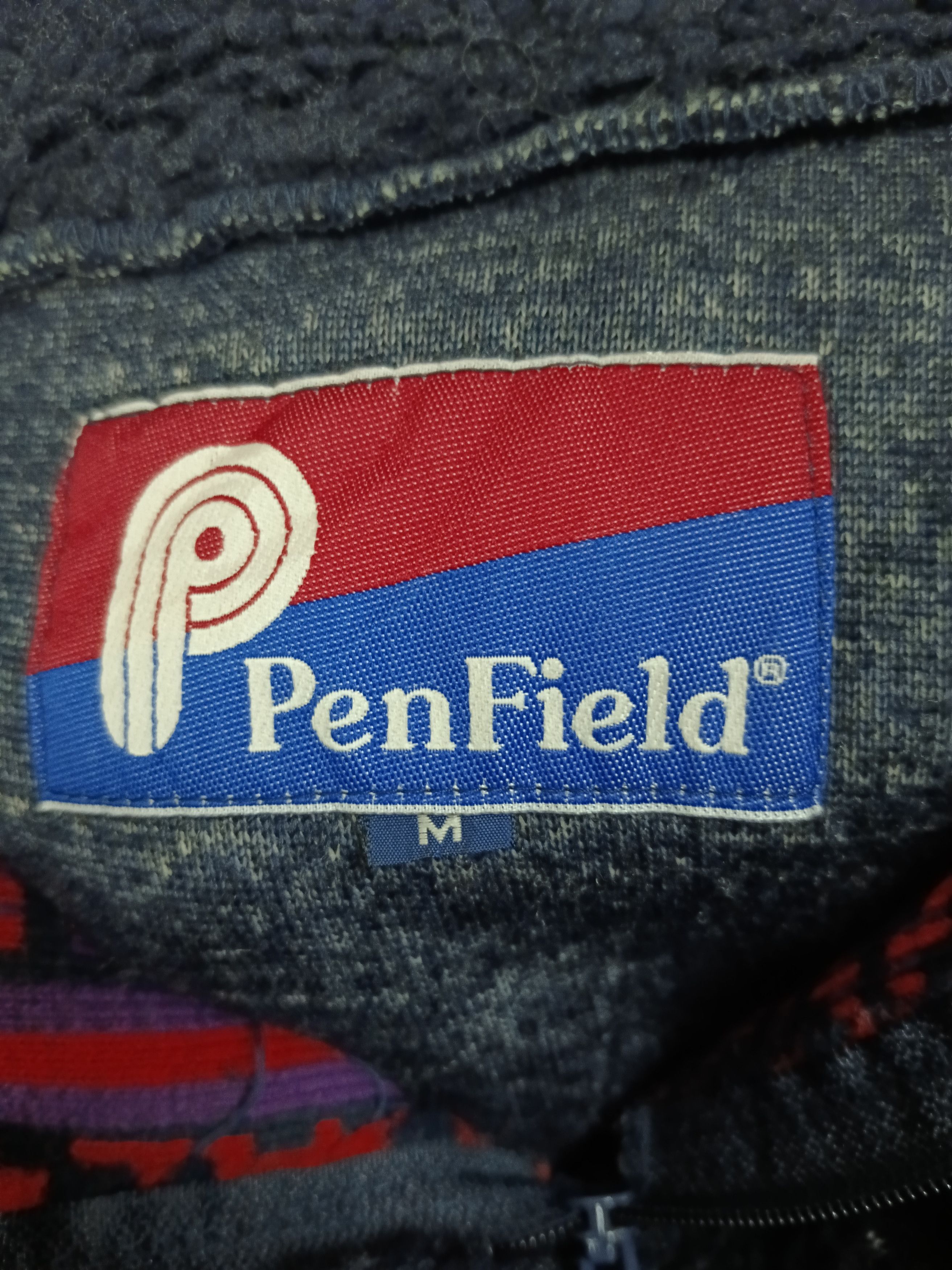 Penfield VINTAGE 90s PENFILED NAVAJO MOTIF FLEECE SWEATSHIRT Size US M / EU 48-50 / 2 - 6 Thumbnail