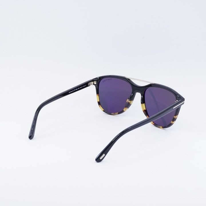 Tom Ford Tom Ford FT1098 05A Damian-02 Sunglasses Black Aviator Frame Size ONE SIZE - 3 Thumbnail