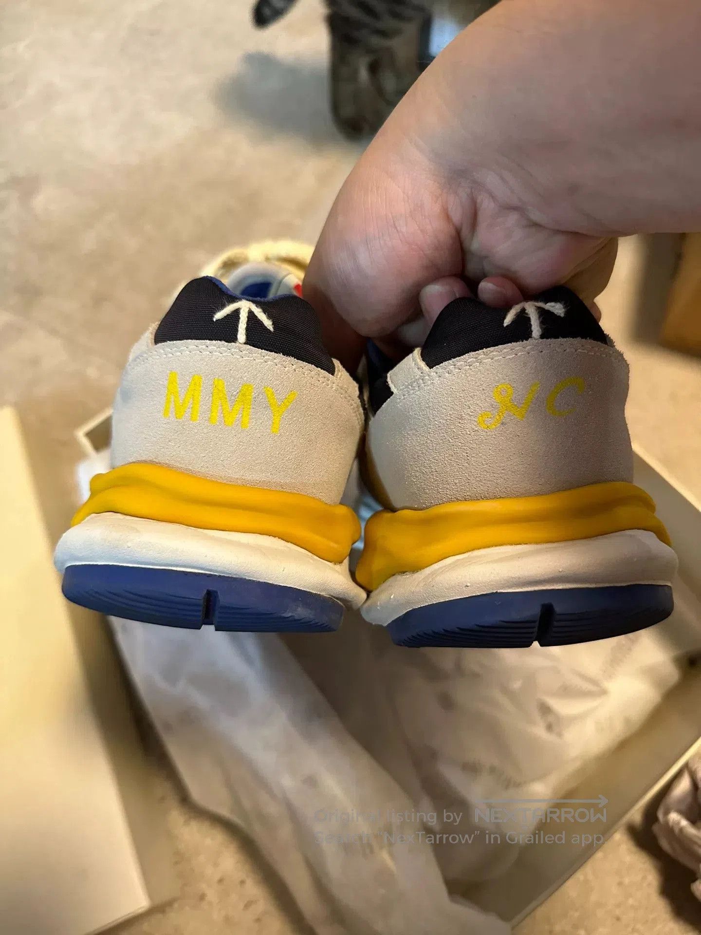 MASAHIROMARUYAMA Nigel Cabourn × Mihara Casual Sneakers. Size US 10 / EU 43 - 3 Thumbnail
