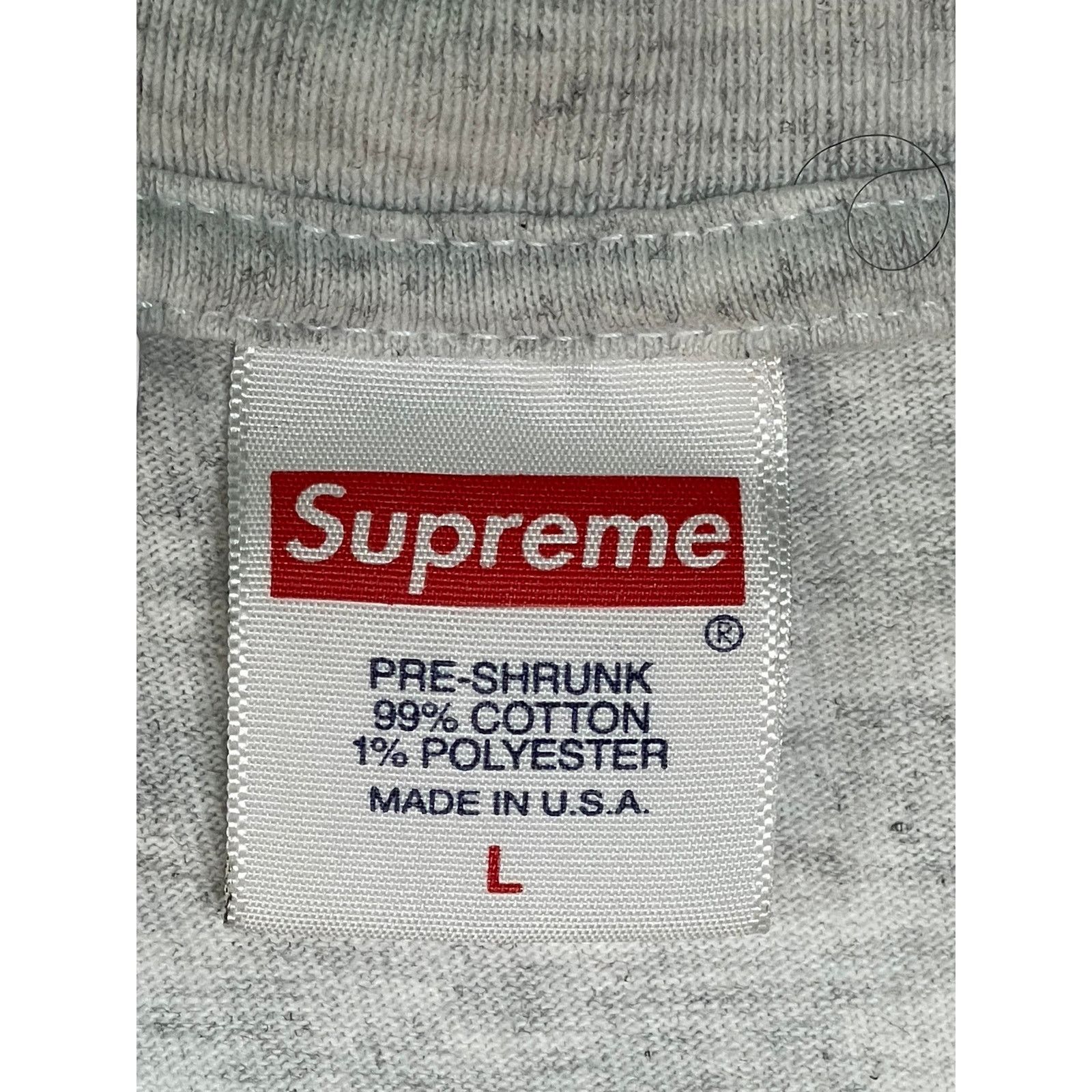 Supreme Supreme 'Electro Magnetic' Grey Tee Size US L / EU 52-54 / 3 - 4 Thumbnail