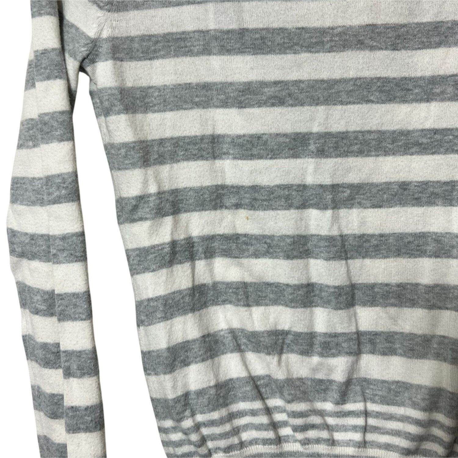 Other Y2K Aerie Grey/White Striped Long Sleeve Size M / US 6-8 / IT 42-44 - 5 Thumbnail