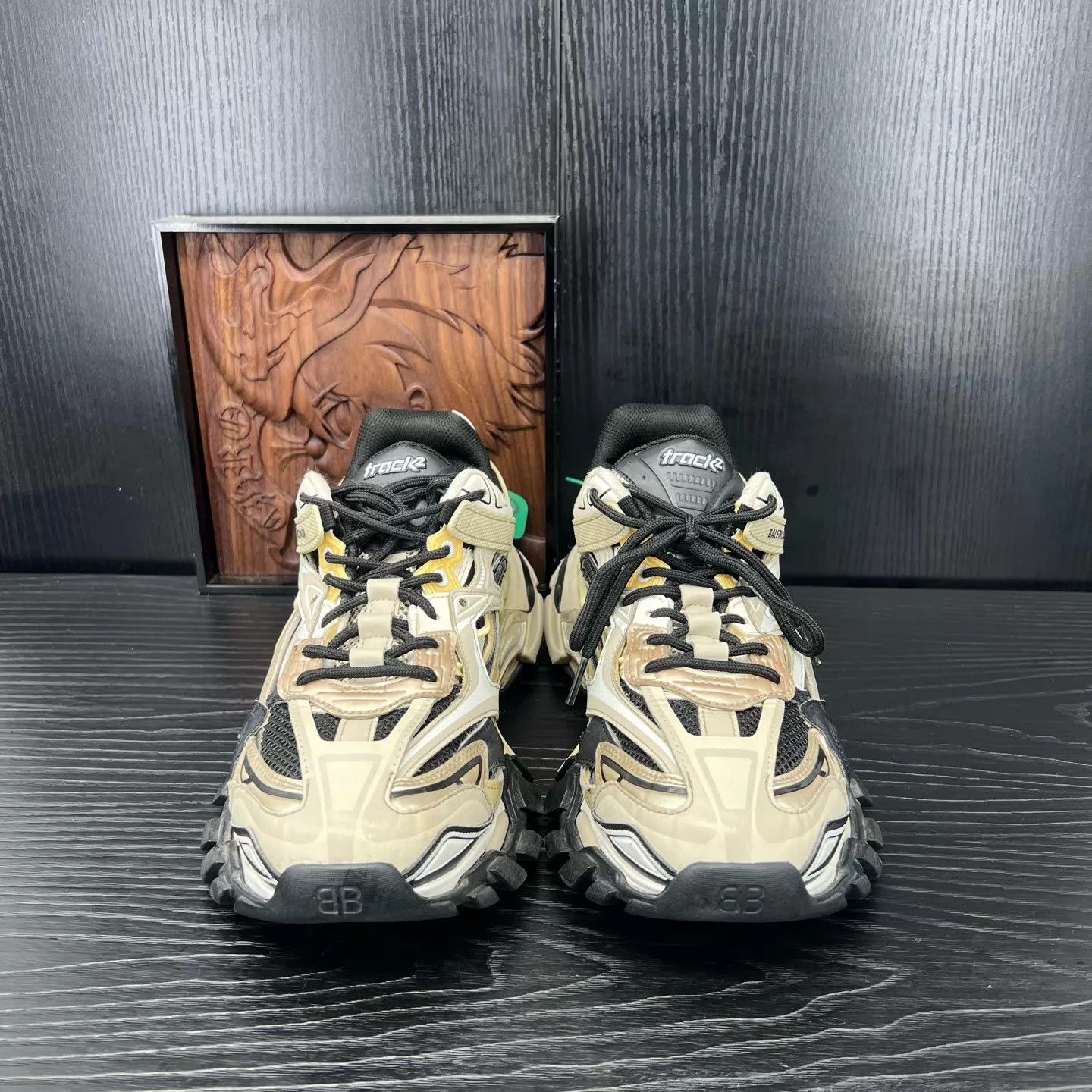 Balenciaga Balenciaga Track 2 Cream White Brown 42 Near New Size US 9 / EU 42 - 4 Thumbnail