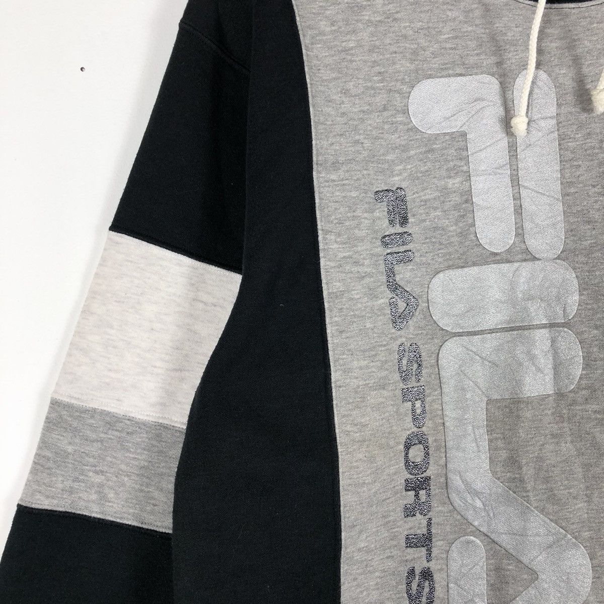 Fila FILA Tri Color Rare Logo Design Crewneck Sweatshirt Size US M / EU 48-50 / 2 - 4 Thumbnail
