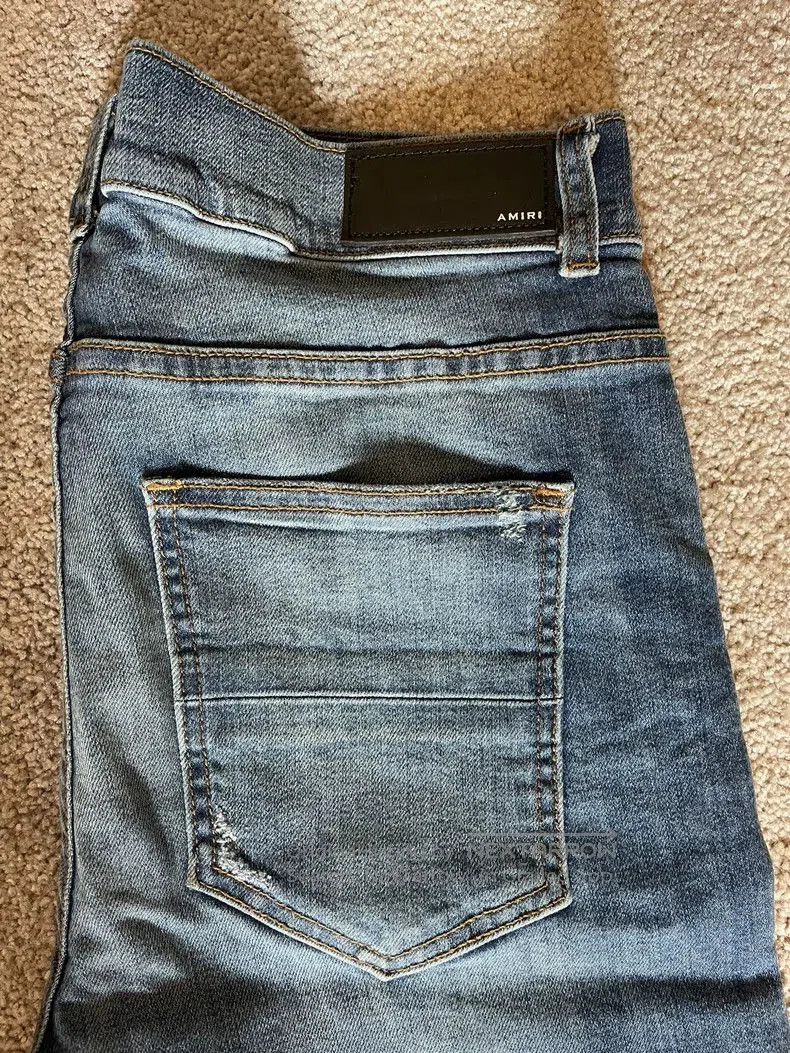 Amiri Amiri Distressed Denim Jeans Early. Size US 32 / EU 48 - 4 Thumbnail