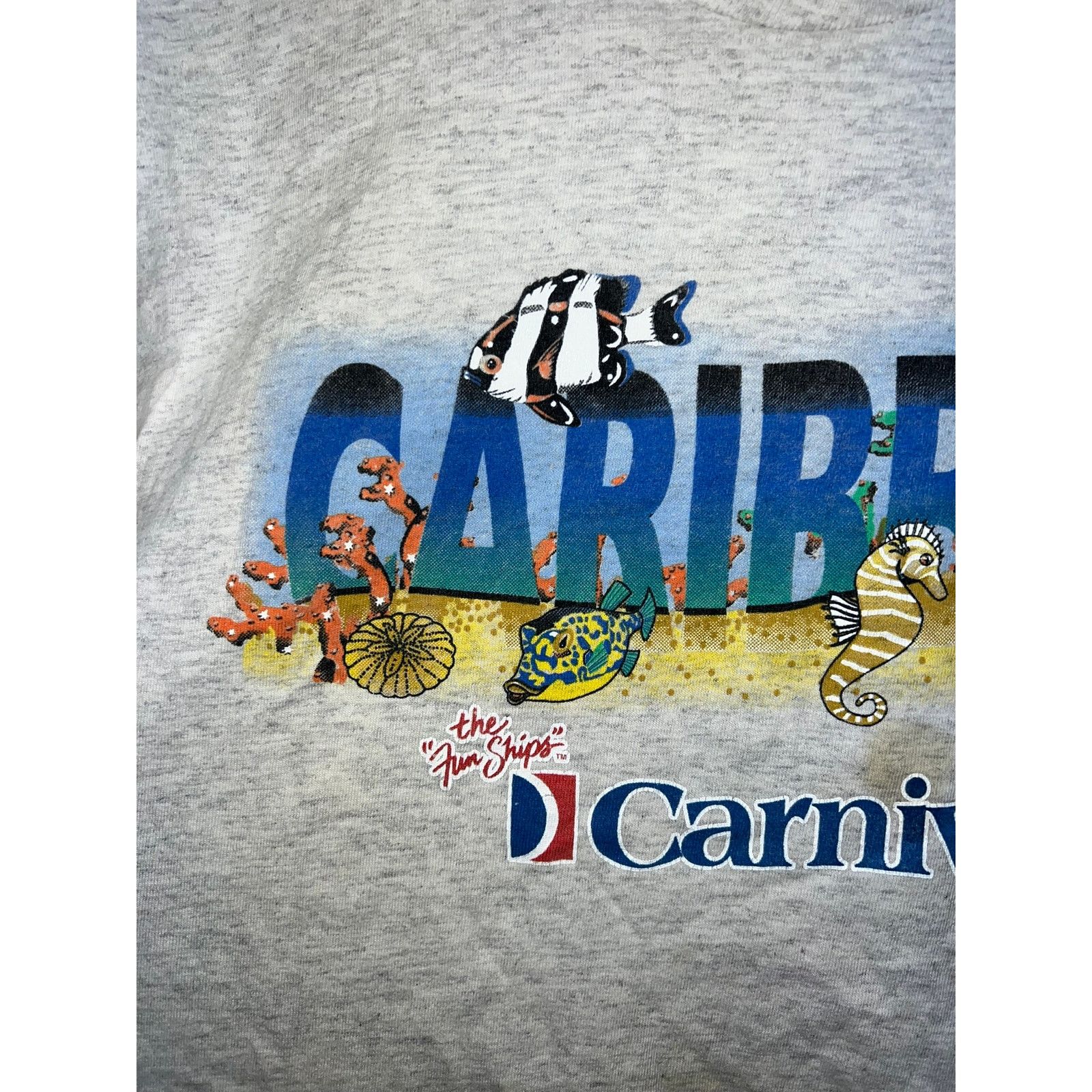 Vintage Vintage Caribbean Shirt Carnival Fun Ship Graphic Tee 90s L Size US L / EU 52-54 / 3 - 3 Thumbnail