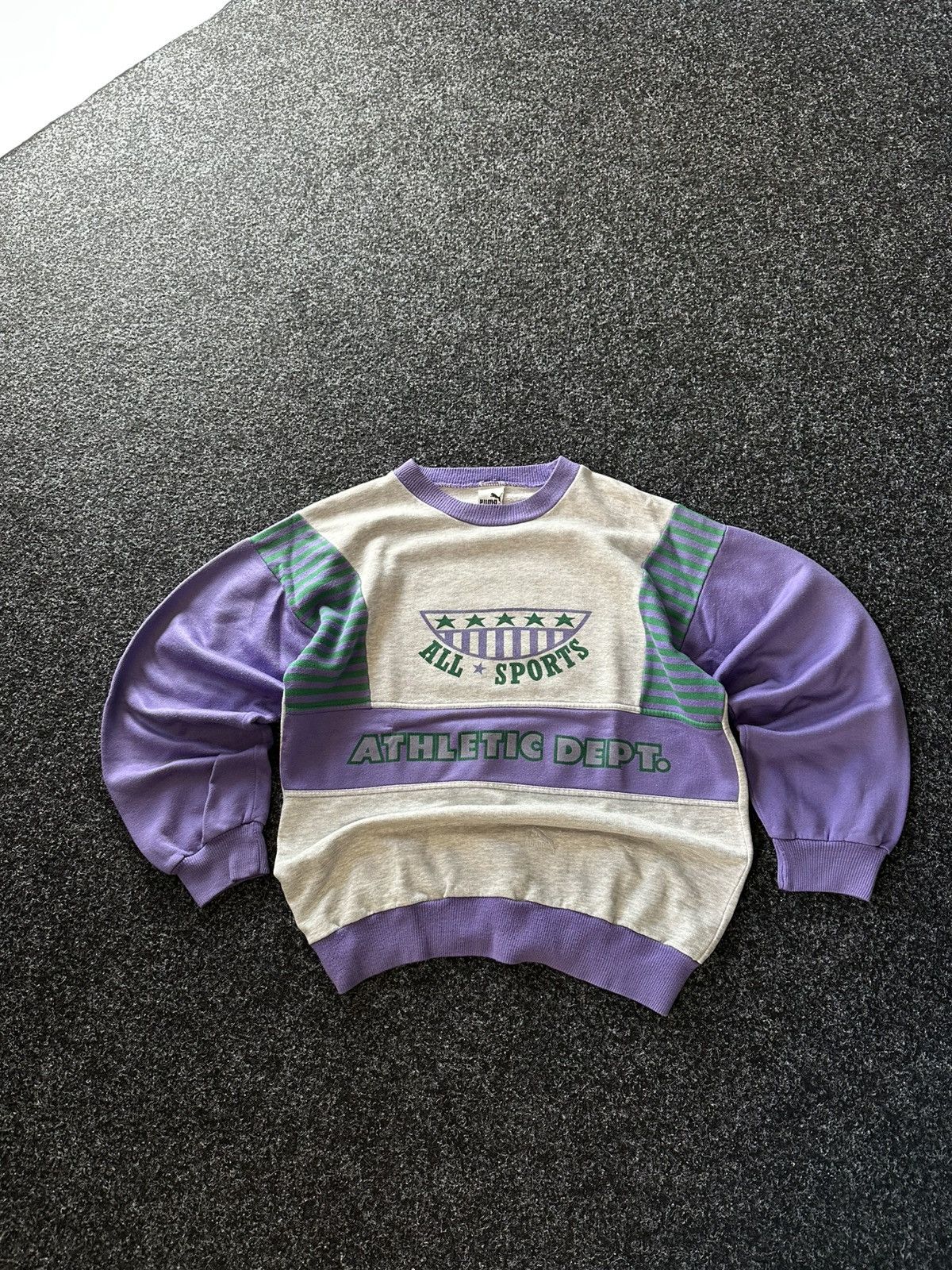 🚨 VINTAGE PUMA 80-90s sweatshirt made in Italy archive sport