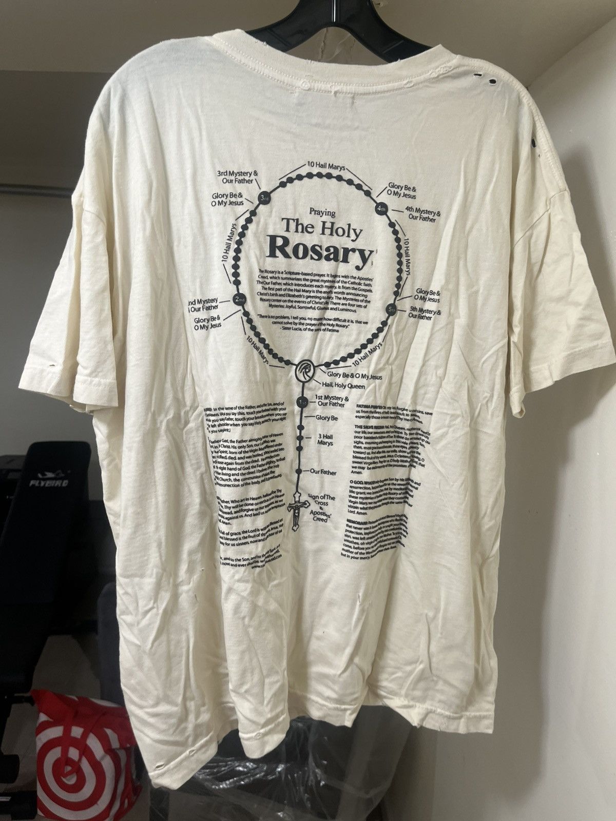 Willy Chavarria Willy Chavarria Reformed Putas Destroyed Easy Tee Sz XL Size US XL / EU 56 / 4 - 6 Thumbnail