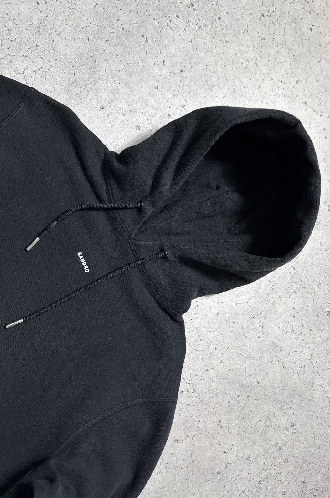 Sandro Sandro Paris Black Hoodie Size US S / EU 44-46 / 1 - 4 Thumbnail