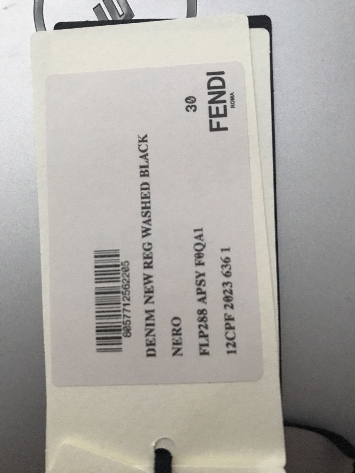 Fendi Fendi Nero Denim Size US 30 / EU 46 - 11 Thumbnail