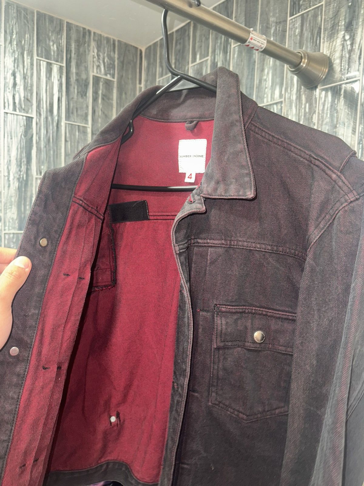 Number (N)ine Number (N)ine Denim jacket Size US M / EU 48-50 / 2 - 5 Thumbnail