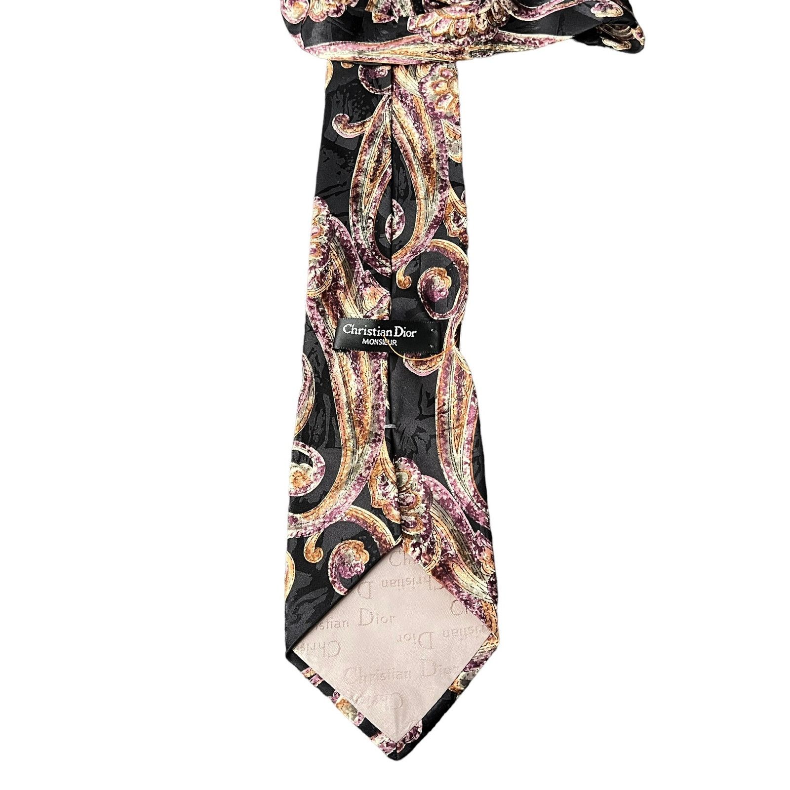 Christian Dior Monsieur Christian Dior Monsieur Vintage Tie Size ONE SIZE - 2 Thumbnail