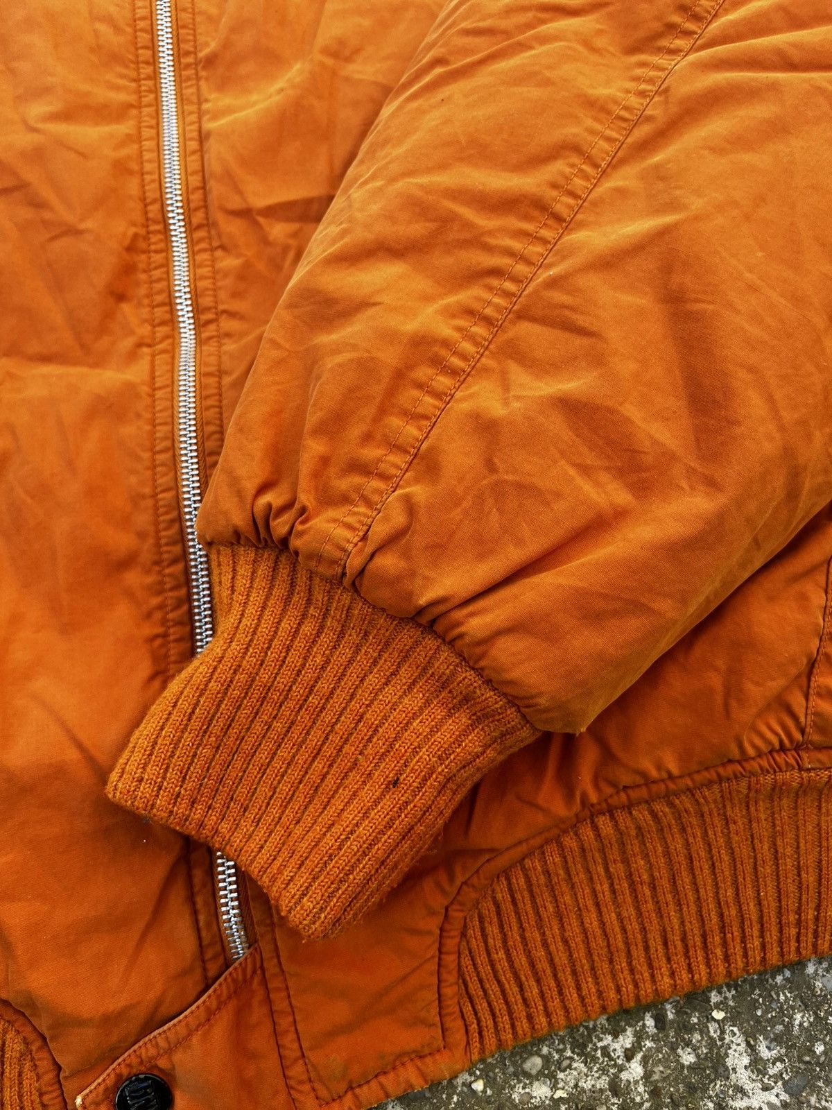 Massimo Osti × Stone Island Very rare 80s Boneville Navy Arctic Bomber Jacket Size US L / EU 52-54 / 3 - 13 Thumbnail