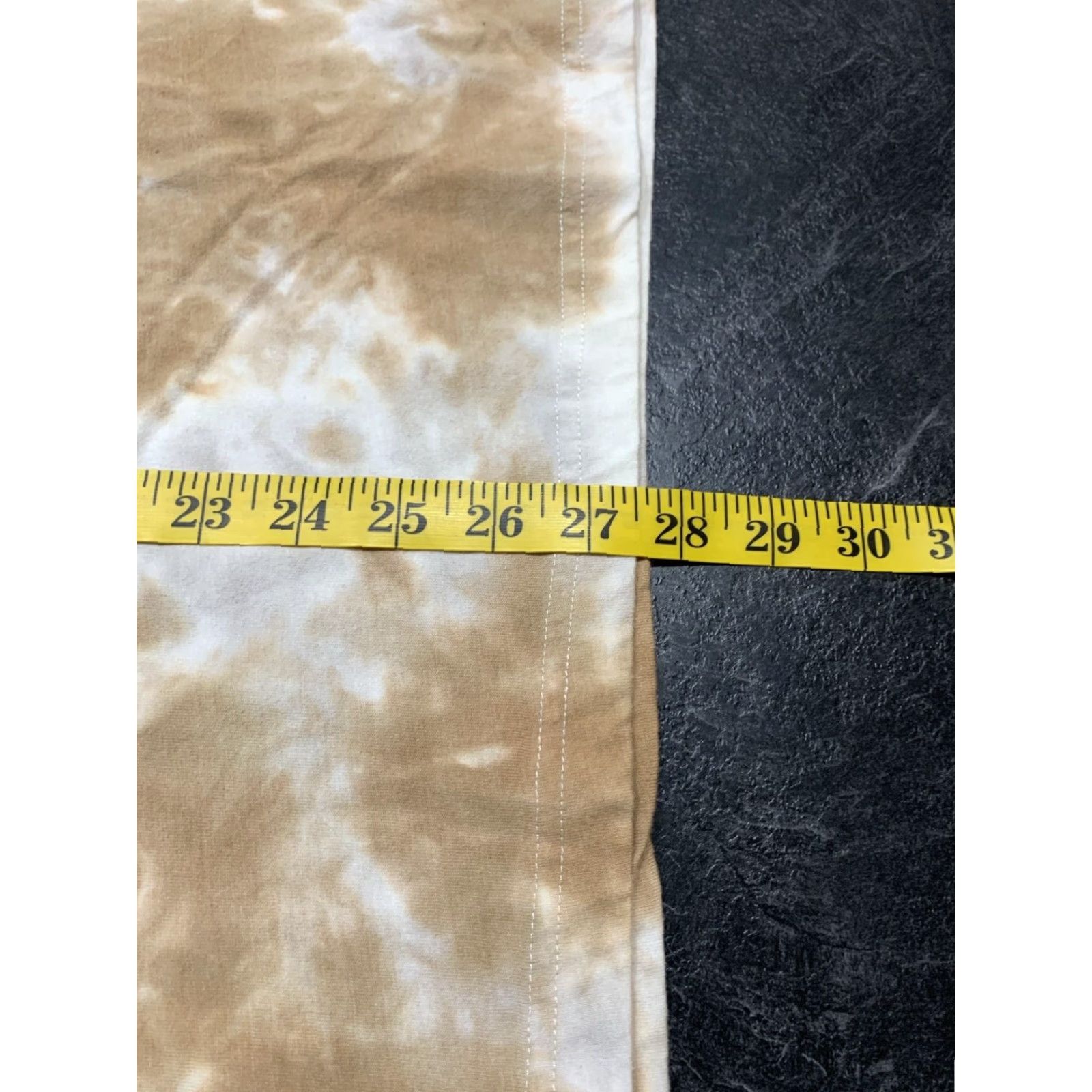 Vintage KISS T-Shirt Tie Dye Brown White Men Large Crew Neck Short Sleeve Band Rock Music Official Merchandise Size US L / EU 52-54 / 3 - 8 Thumbnail