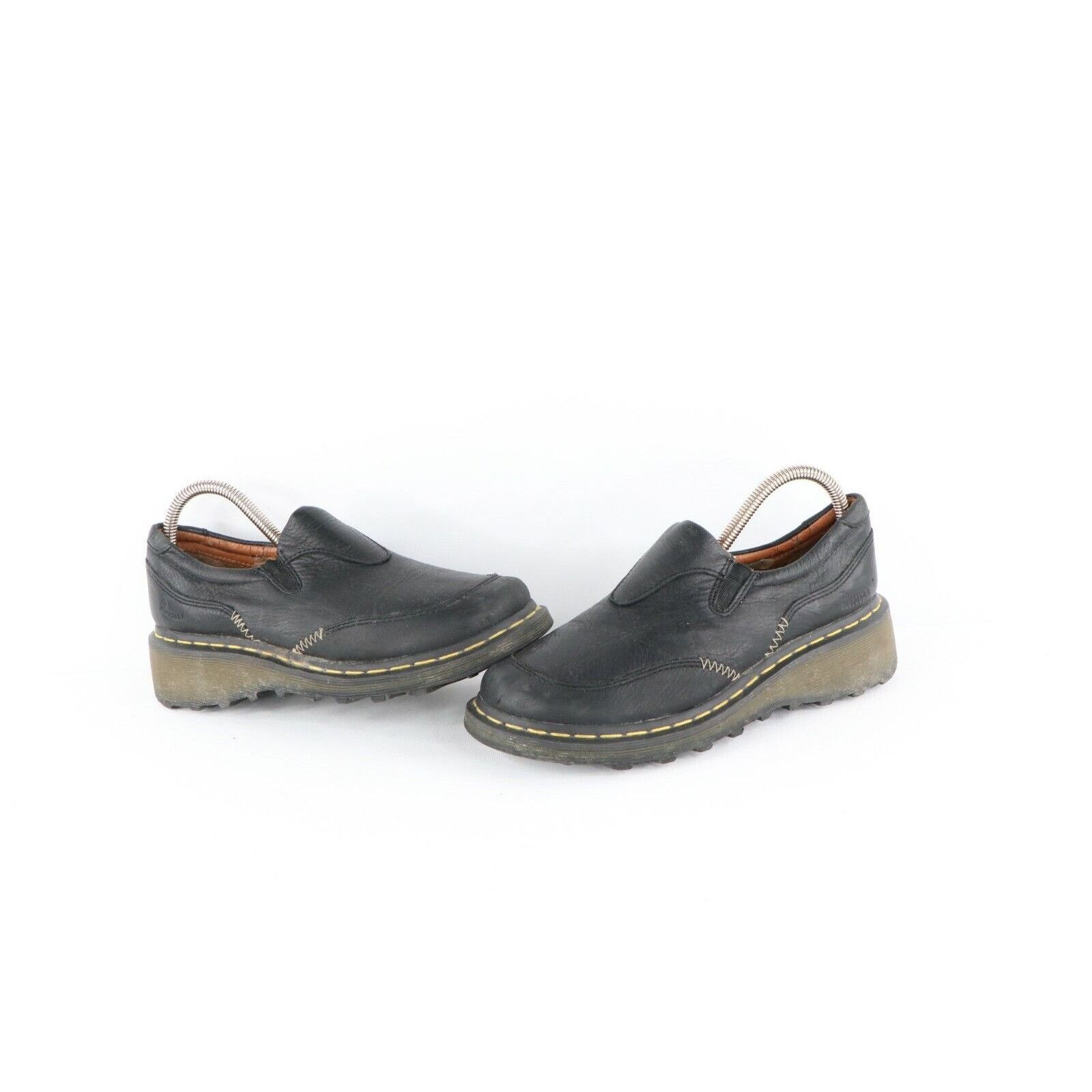 Dr. Martens × Vintage Vintage Dr Martens Goth EDM Chunky Platform Leather Shoes Size US 7 / EU 40 - 1 Thumbnail