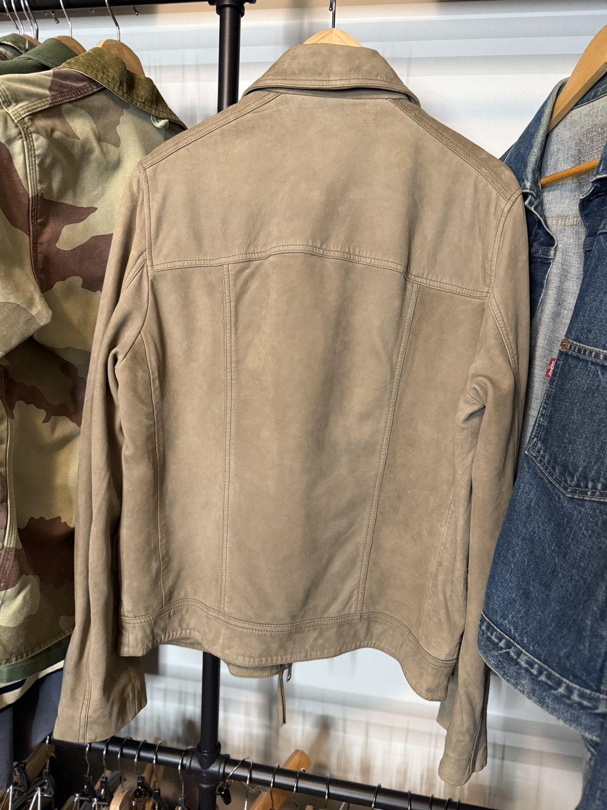 Allsaints Allsaints 100% suede Jacket Size US M / EU 48-50 / 2 - 2 Thumbnail