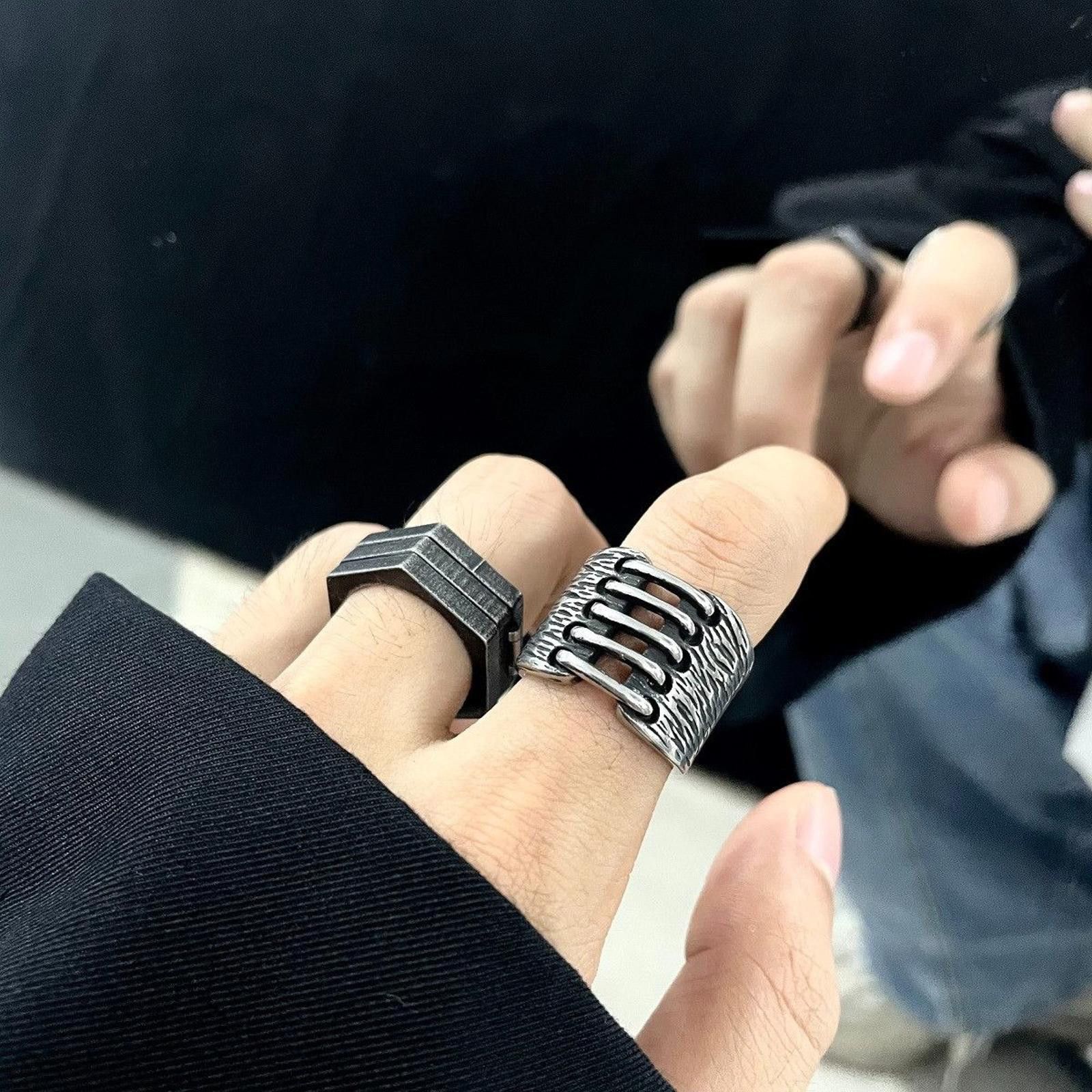 Jewelry Claw - Punk Goth Grunge Chunky Ring Size ONE SIZE - 3 Thumbnail