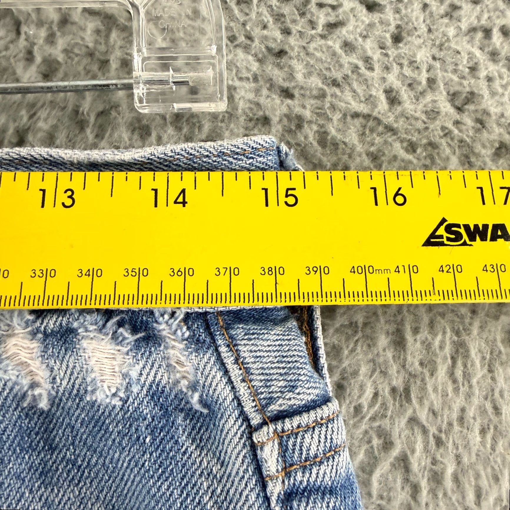 Madewell Madewell The Mom Jean Jeans Womens Size 27 Blue Denim High-Rise Straight Leg Casual Size 27" / US 4 / IT 40 - 7 Thumbnail
