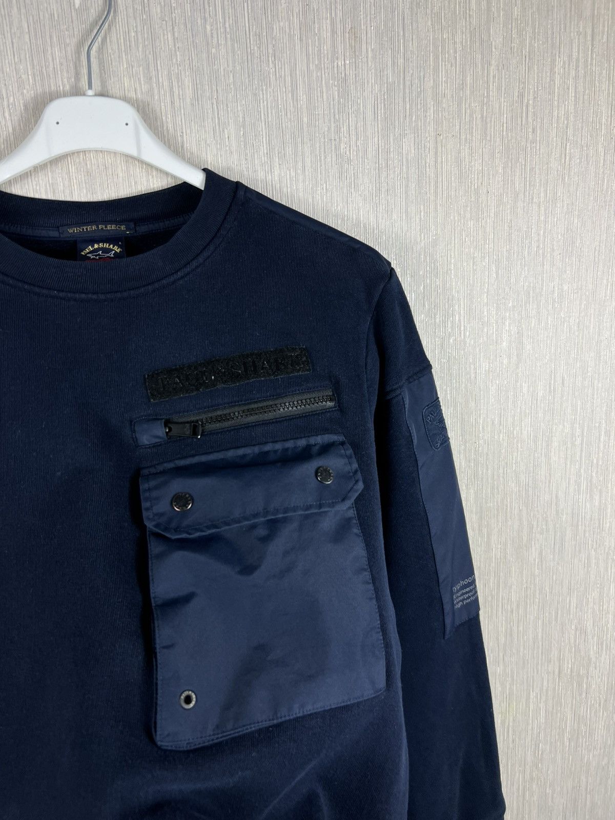 Paul & Shark Paul & Shark winter fleece typhoon 20000 navy sweatshirt Size US L / EU 52-54 / 3 - 8 Thumbnail