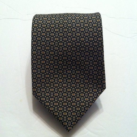 Brooks Brothers BROOKS BASICS MEN'S NEW NAVY 100%SILK TIE WIDTH: 3 3/4" Size ONE SIZE - 1 Thumbnail