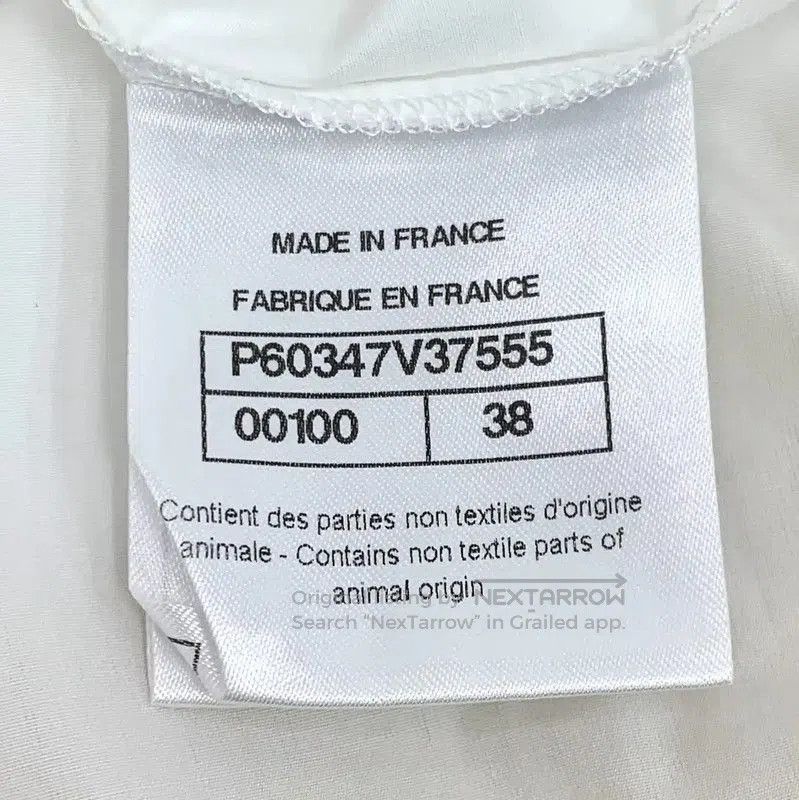 Chanel Chanel White Cotton Sleeveless Shirt . Size S / US 4 / IT 40 - 6 Thumbnail