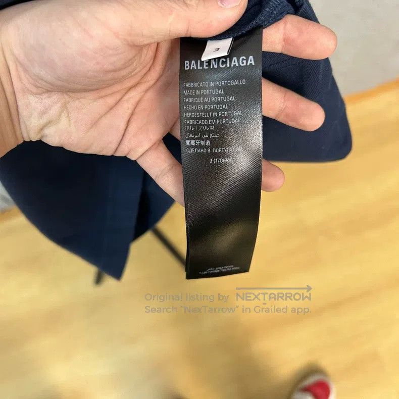 Balenciaga Balenciaga WFP Food Program Collab Blue Short Sleeve Size US L / EU 52-54 / 3 - 4 Thumbnail
