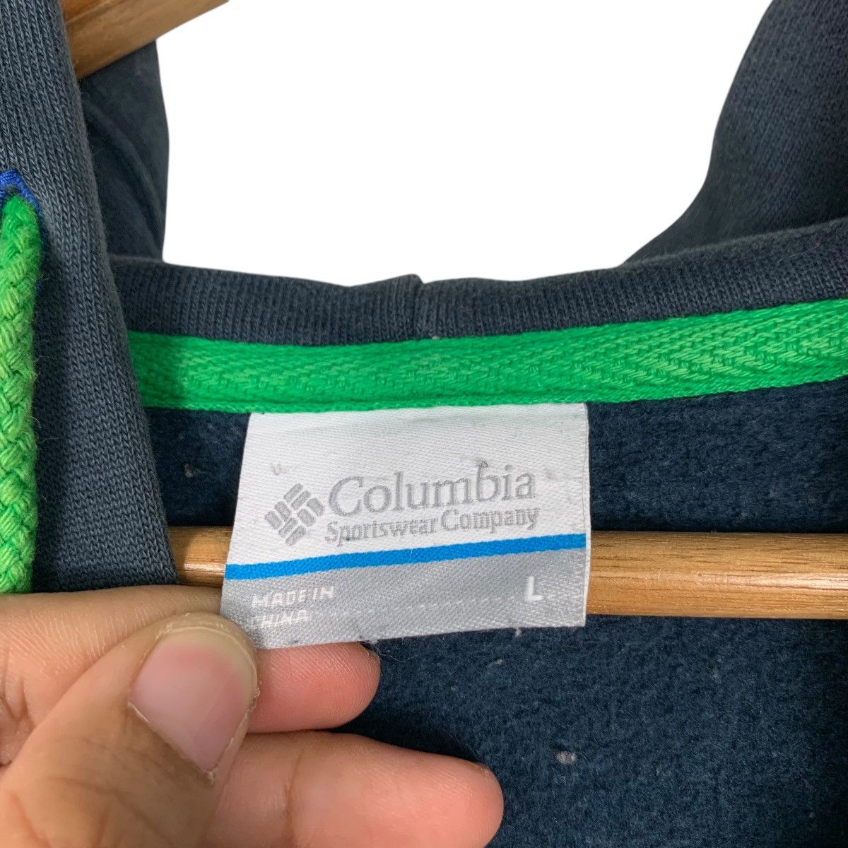 Columbia COLUMBIA Embroidery Small Logo Zipper Hoodies #1858-C81 Size US L / EU 52-54 / 3 - 19 Thumbnail