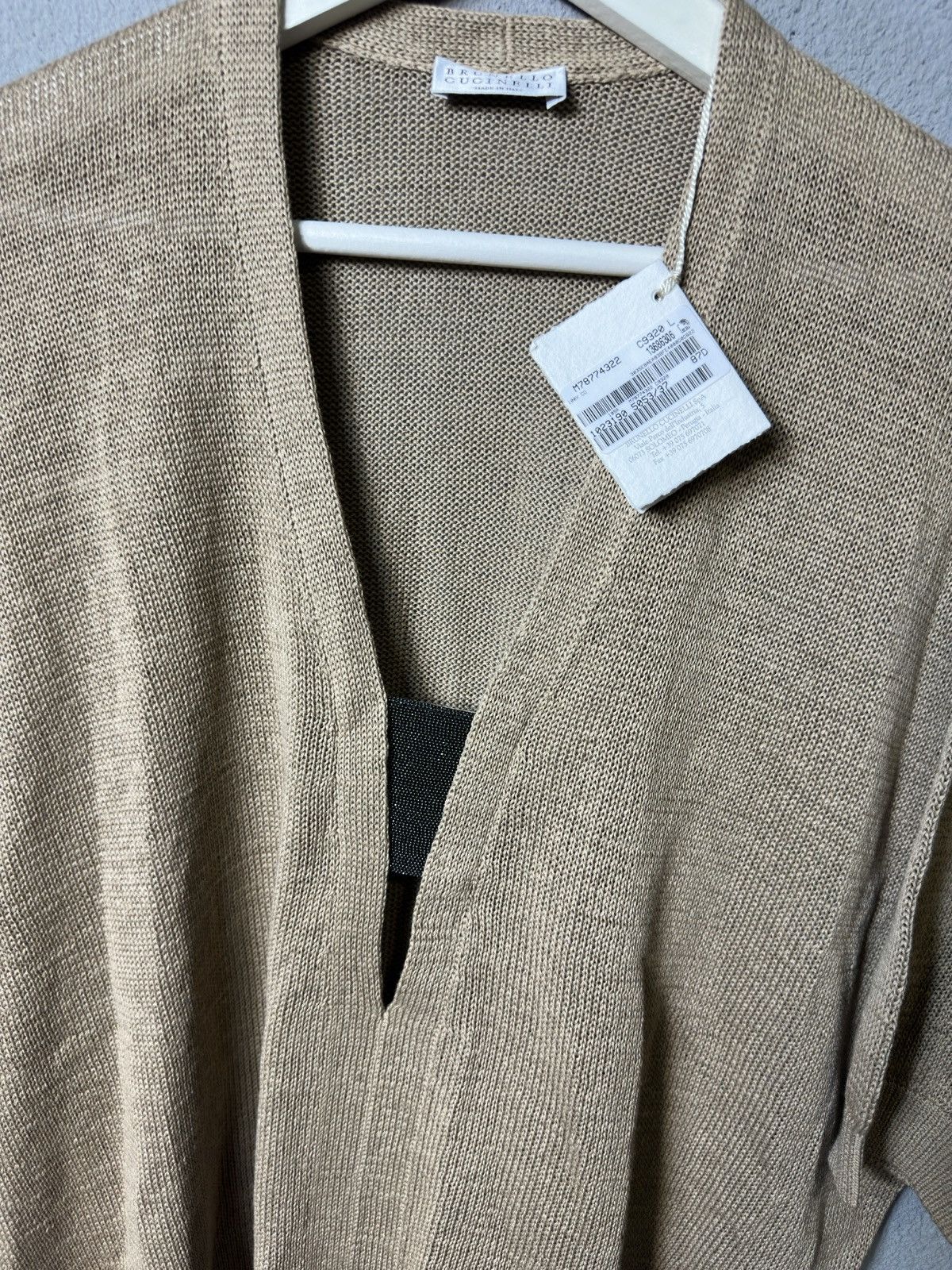 Brunello Cucinelli Brunello Cucinelli Knit Cotton Blouse Size L / US 10 / IT 46 - 5 Thumbnail