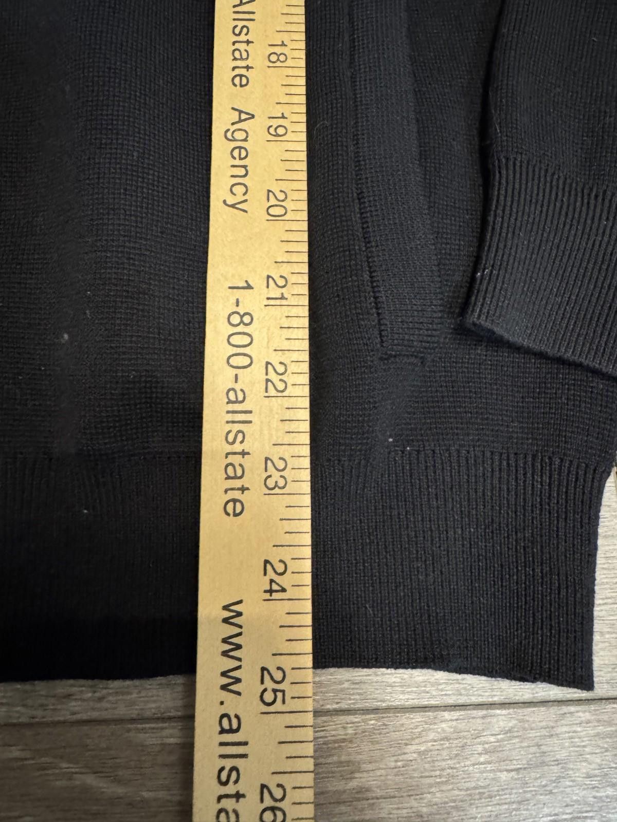 Massimo Dutti Massimo Dutti Sweater Mens Medium Black Full Zip Size US M / EU 48-50 / 2 - 8 Thumbnail