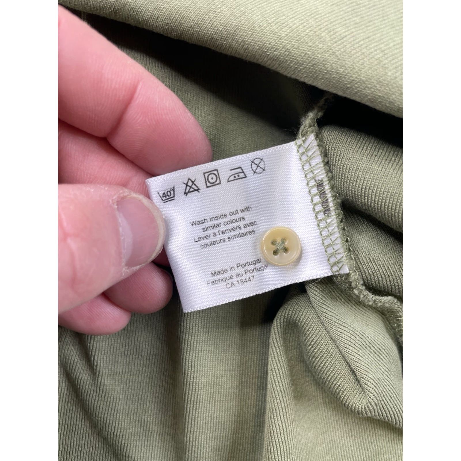 Vintage Stenstroms Polo Shirt Men Green 2XL Slim Fit Slim Regular Size XXL Shirts Men’s Size US XXL / EU 58 / 5 - 7 Thumbnail