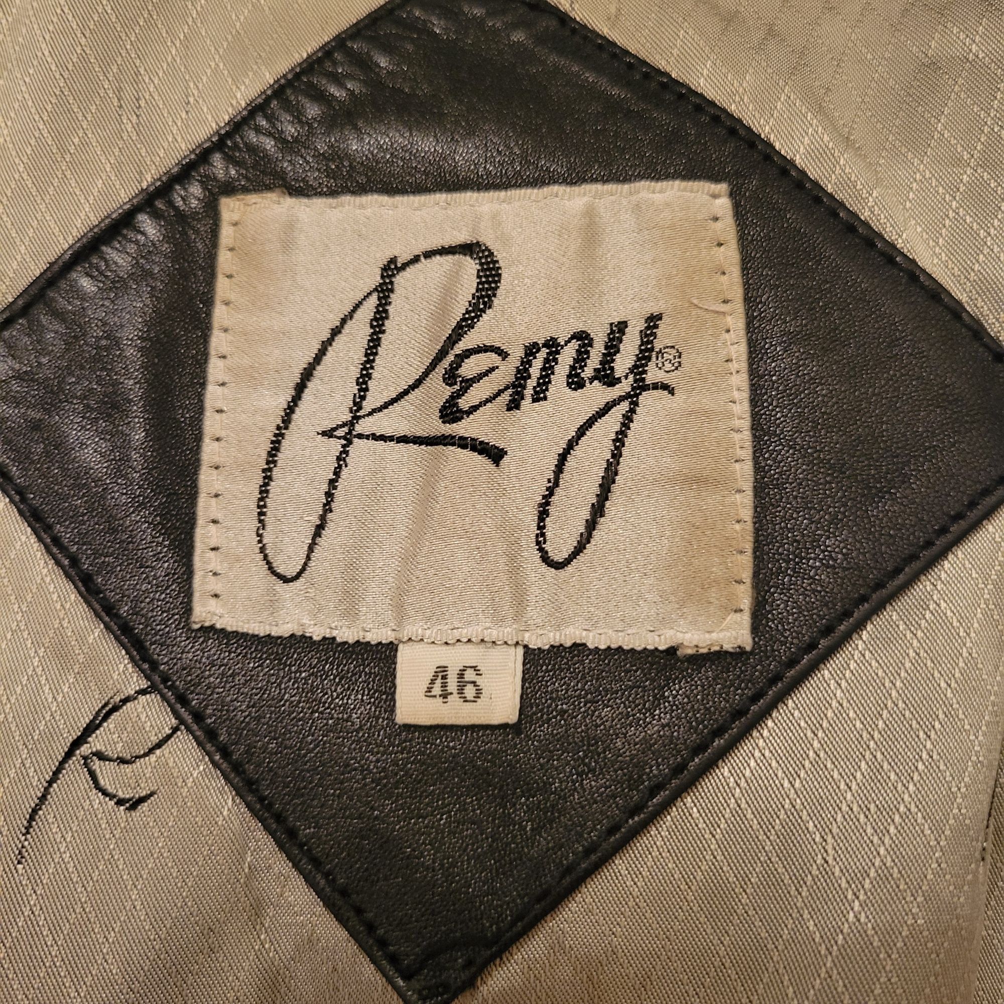 Remy Remy Black Leather Bomber Jacket 46 Korea Aviator 90s Y2K Size US XXL / EU 58 / 5 - 3 Thumbnail
