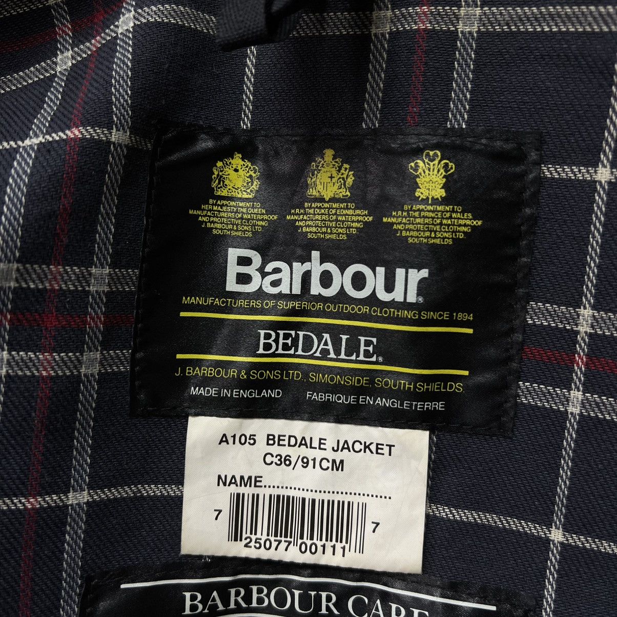 Barbour Barbour Vintage Bedale Navy Wax Jacket Coat Men’s Size US S / EU 44-46 / 1 - 16 Thumbnail