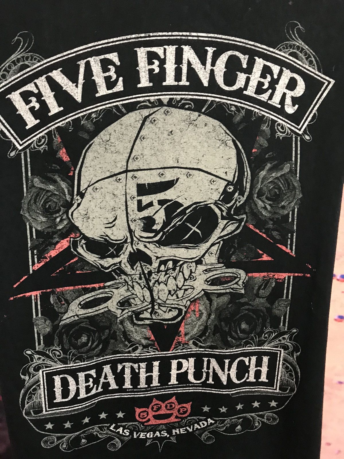 Band Tees × Vintage Vintage Five Finger death punch band rock tee Size US M / EU 48-50 / 2 - 3 Thumbnail