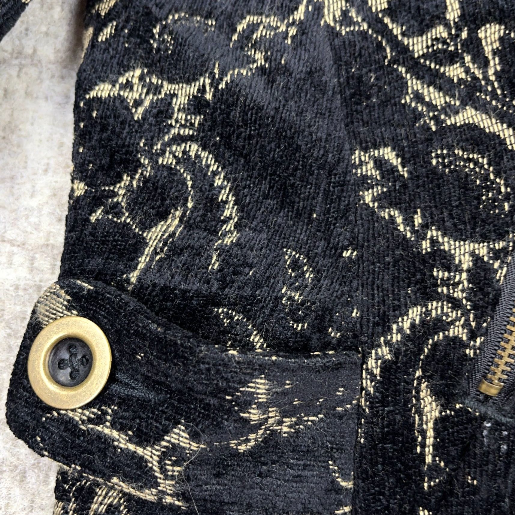 Free People Free People Jacket Tapestry Bomber Size 4 Black Gold Boho Labyrinth Chic Mood: Bohemian Style: Bomber Jacket Women Vintage: No Brand: Free People Size S / US 4 / IT 40 - 5 Thumbnail