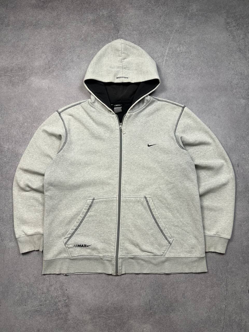 Nike Vintage Nike Air Max Zip-Up Hoodie, Size L – Classic vintage Size US L / EU 52-54 / 3 - 1 Thumbnail