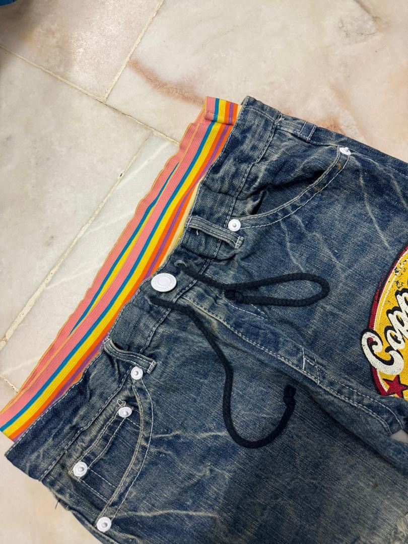 Undercover 💥Double Waist💥Vintage 90’s Japanese Whisker Distressed Rare Size 31" - 7 Thumbnail