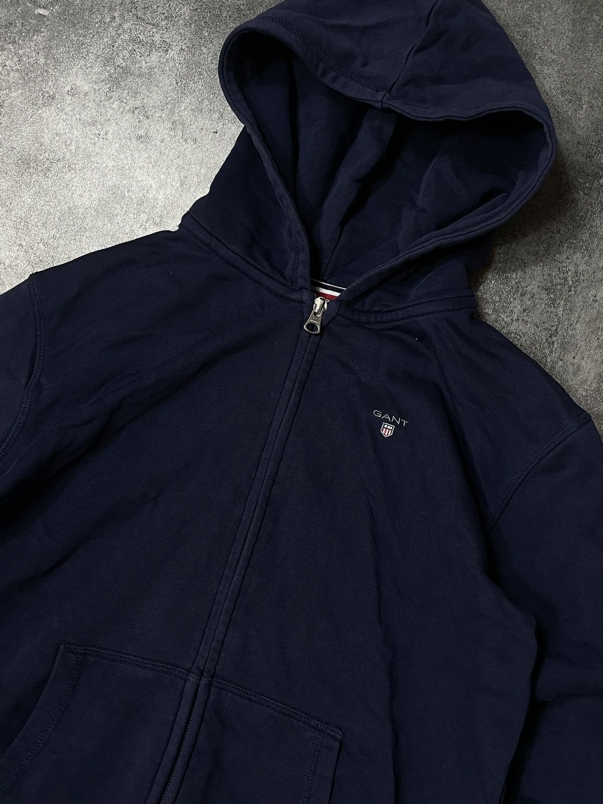 Gant Luxury Gant Hoodie Zip Streetwear Hype Size XS / US 0-2 / IT 36-38 - 2 Thumbnail