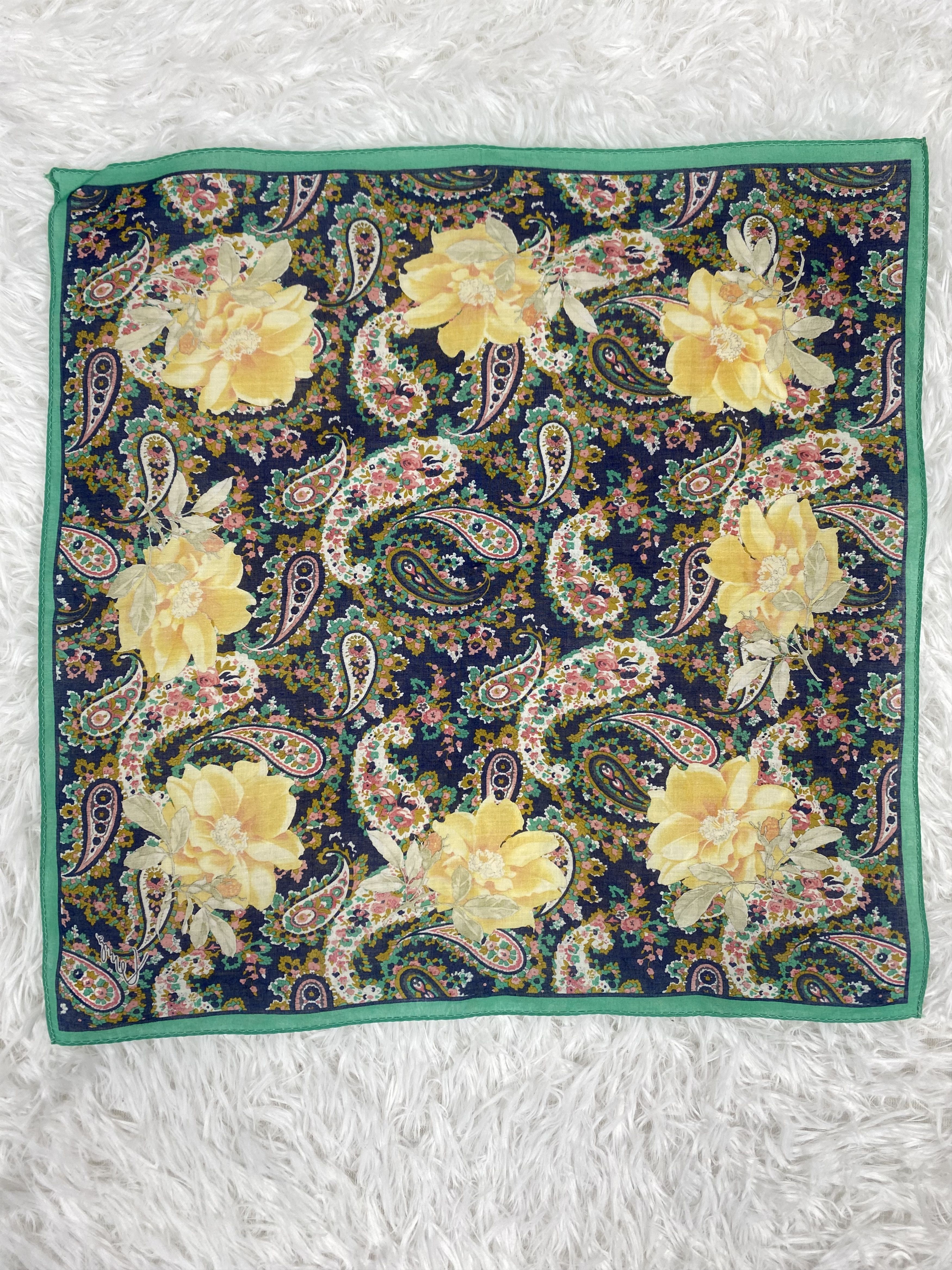 Kenzo Vintage Kenzo Handkerchief Neckerchief Ph0420 Size ONE SIZE - 4 Thumbnail