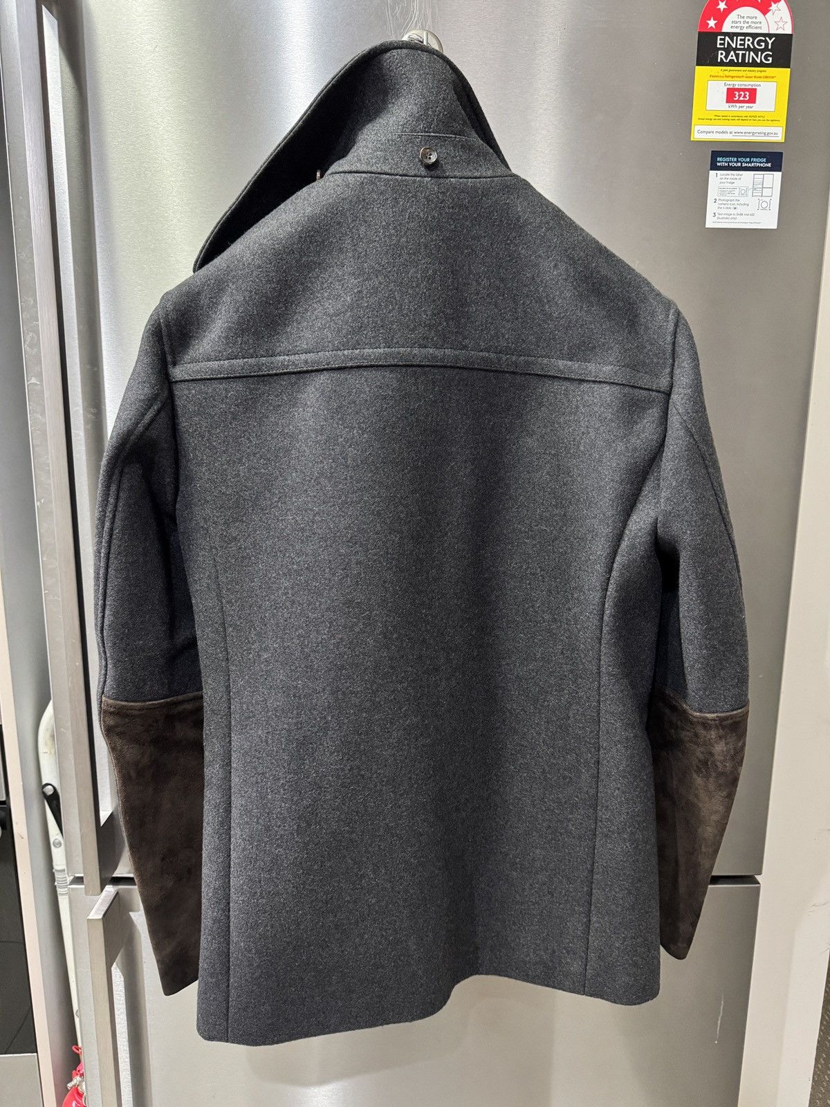 Gucci Firenze Men’s Military Coat Grey 50 268604 Z5104 Size US M / EU 48-50 / 2 - 15 Thumbnail