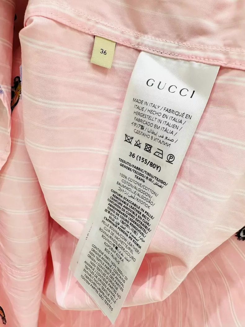 Gucci Gucci Size 36 Shirt 24 new flower logo pink shirt 2501-Next Size US XXS / EU 40 - 7 Thumbnail