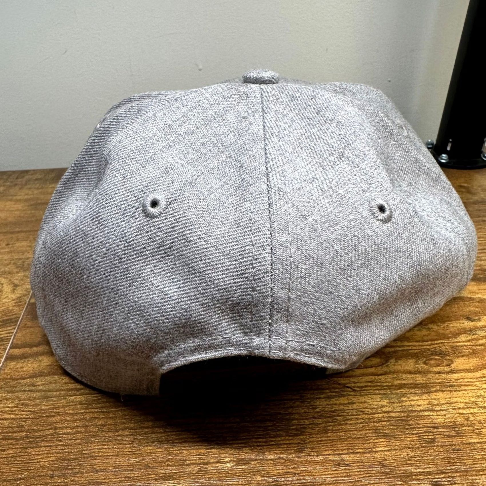 New Era New Era 9FIFTY NBA Charlotte Hornets Snapback Grey Burgundy Faux Leather Brim Hat Mens One Size Adjustable Vintage-inspired Sports Cap Size ONE SIZE - 3 Thumbnail
