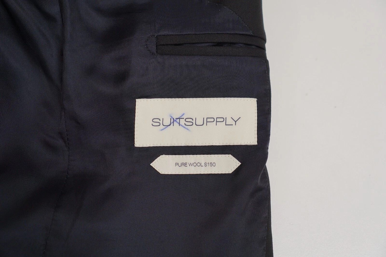 Suitsupply Men Suitsupply Blazer Sienna Black Pure Wool S150 UK/US36 Size 36R - 5 Thumbnail