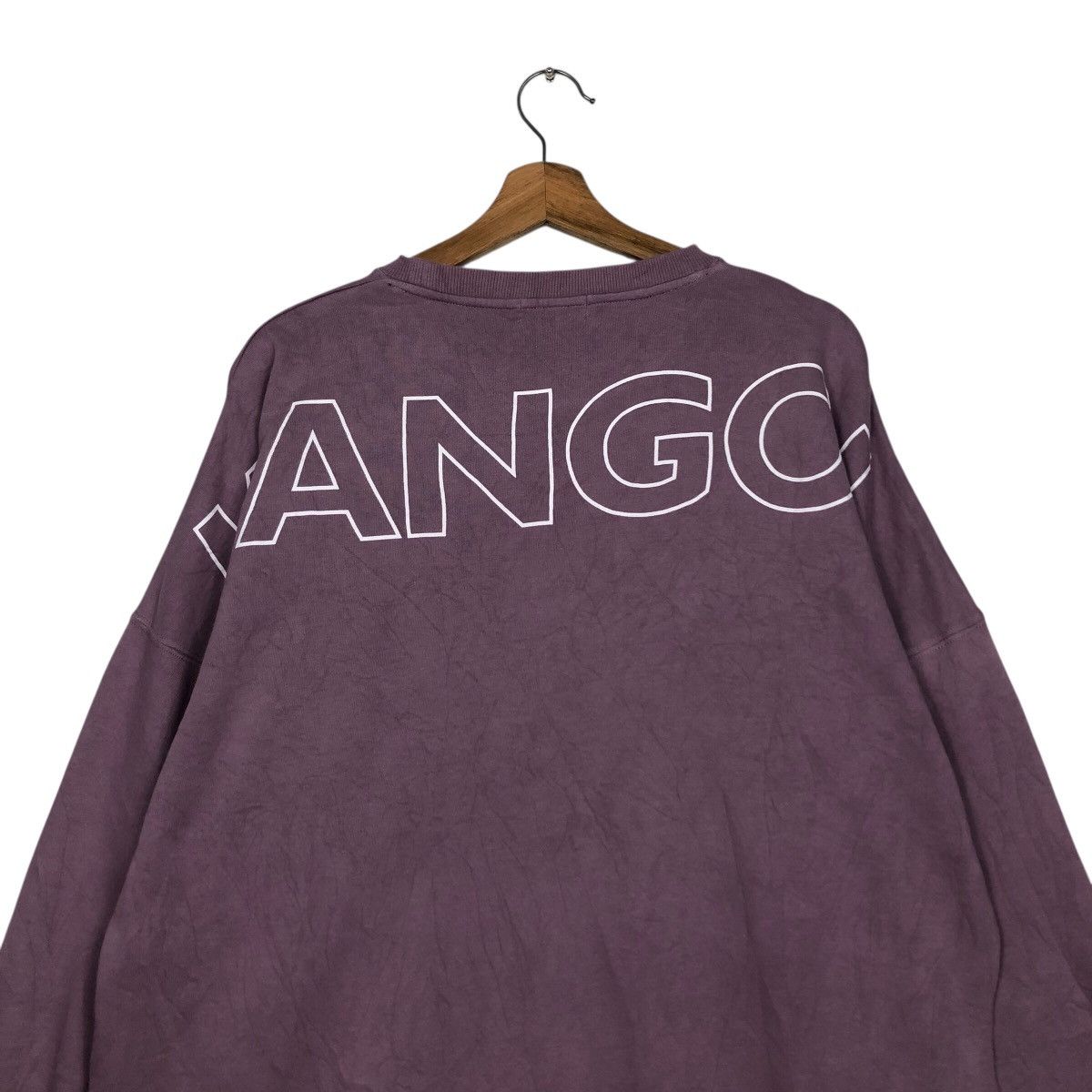 Japanese Brand 📌Vintage Sweatshirt Kangol Big Logo Spell Out Back Hit Size US L / EU 52-54 / 3 - 10 Thumbnail